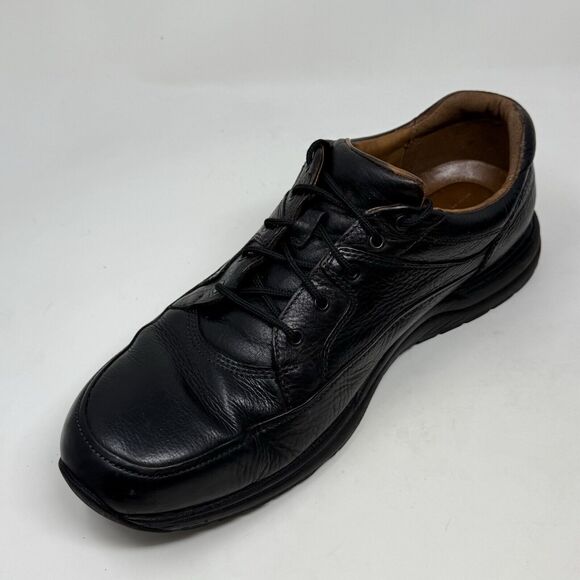 Rockport Edge Hill Shoes Mens 12 M Black Leather Business Casual Comfort Lace Up main image 9